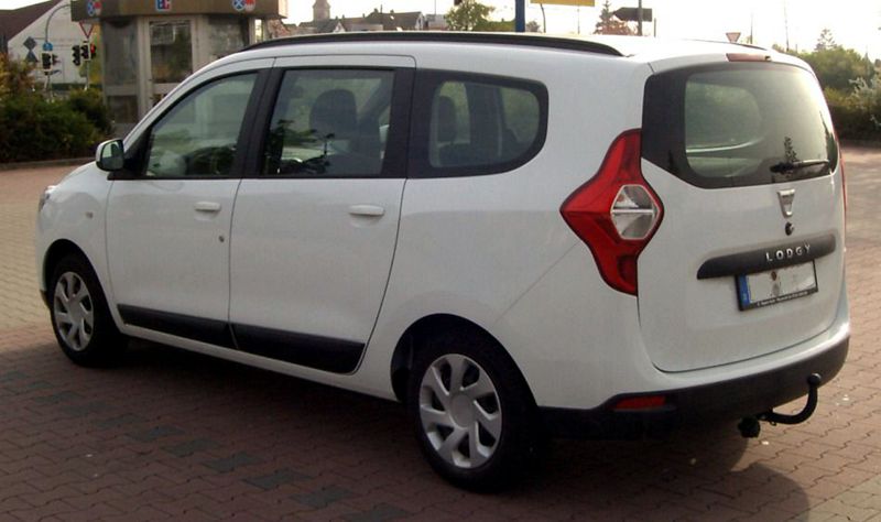 Mein Lodgy im "Originalzustand"