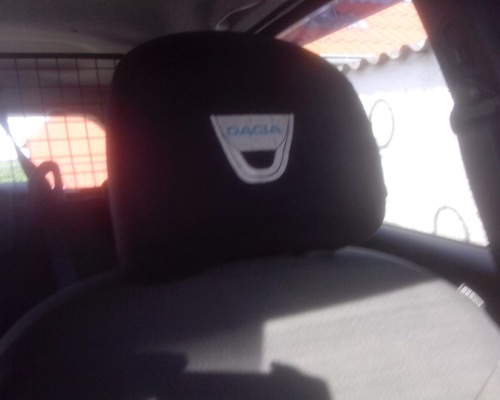 Selbstgemachter Kopfstützenschoner