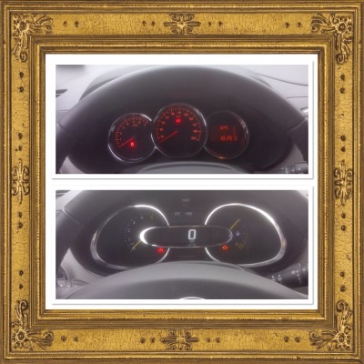 Tacho voher / nachher