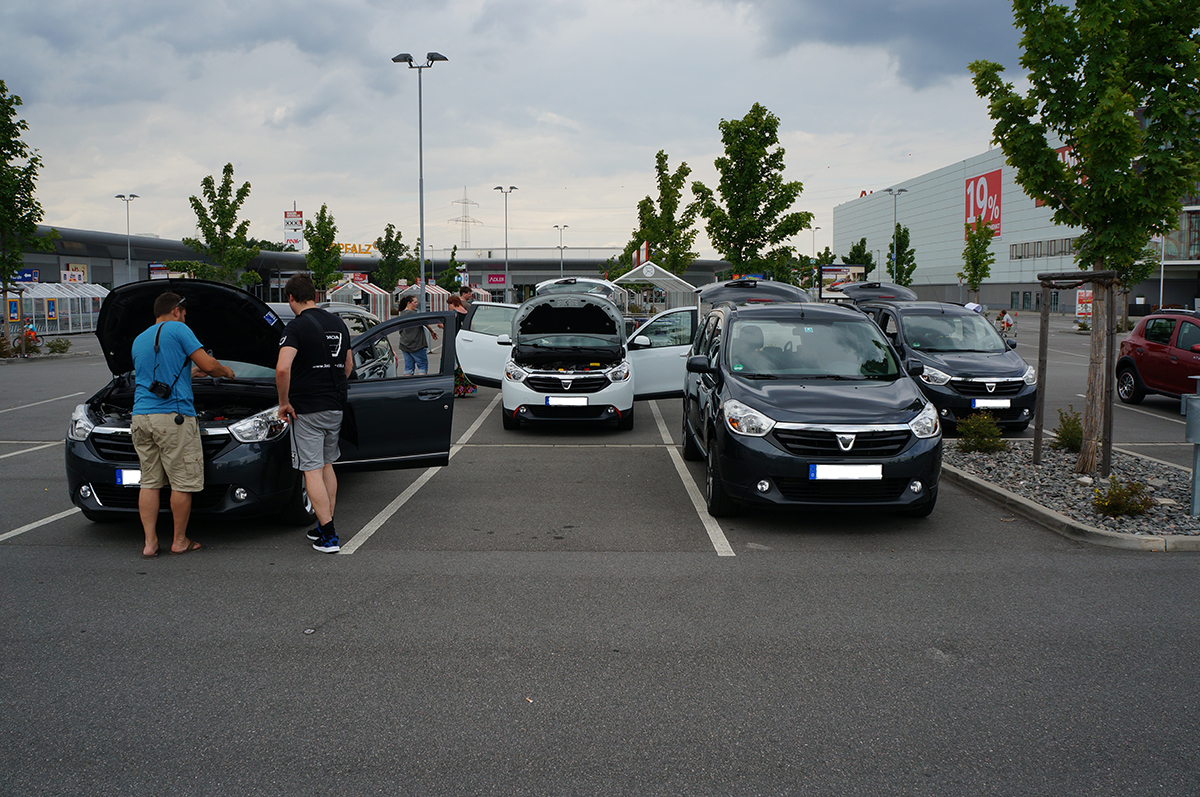 Lodgytreffen Mannheim Parkplatz 4