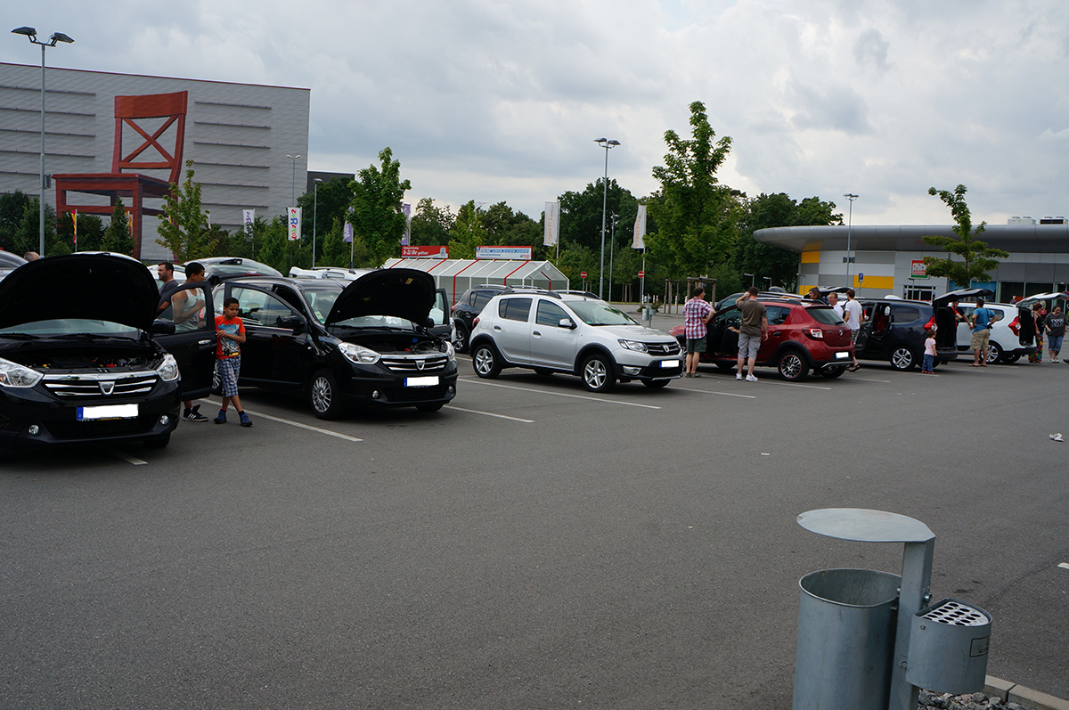 Lodgytreffen Mannheim Parkplatz