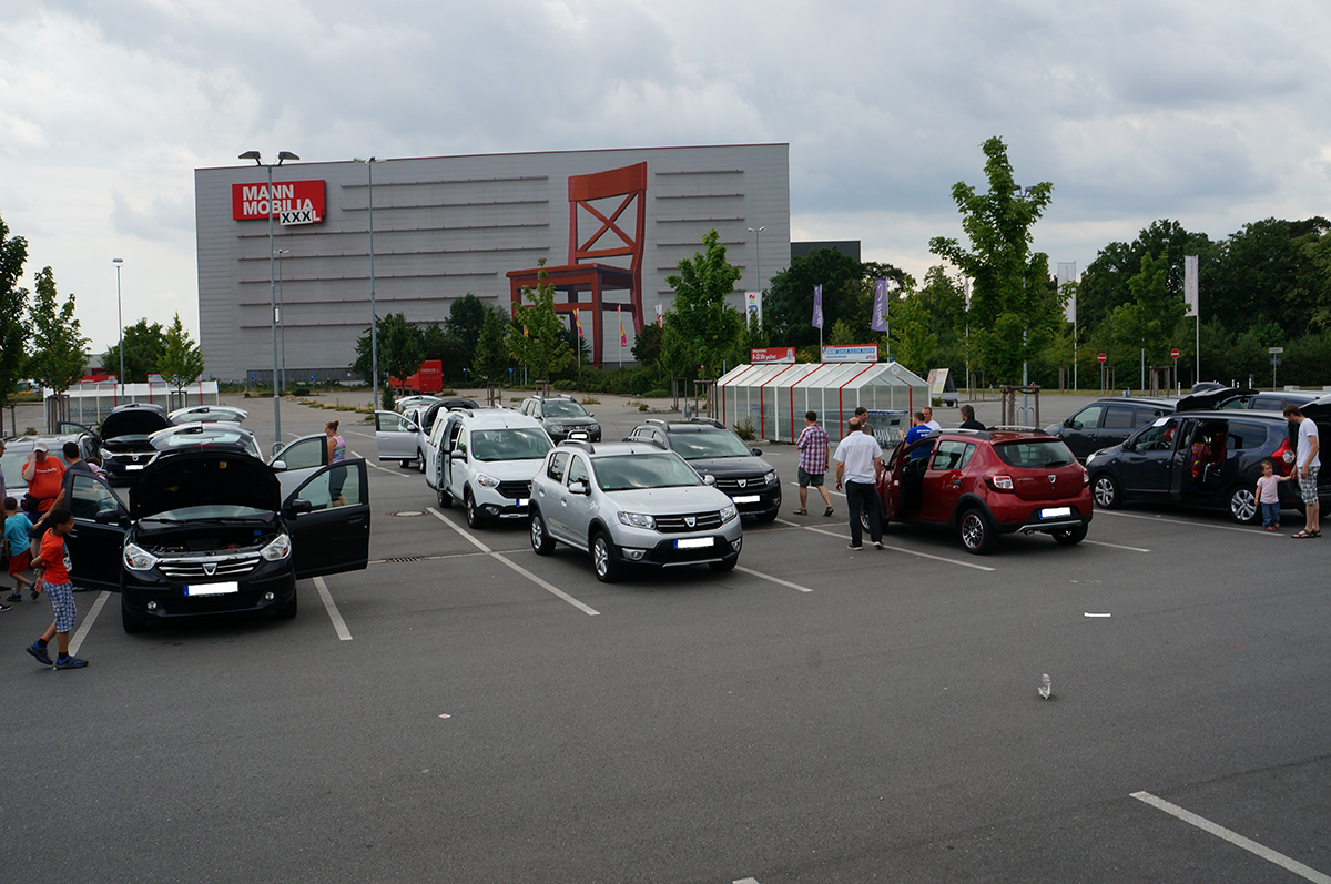Lodgytreffen Mannheim Parkplatz 2