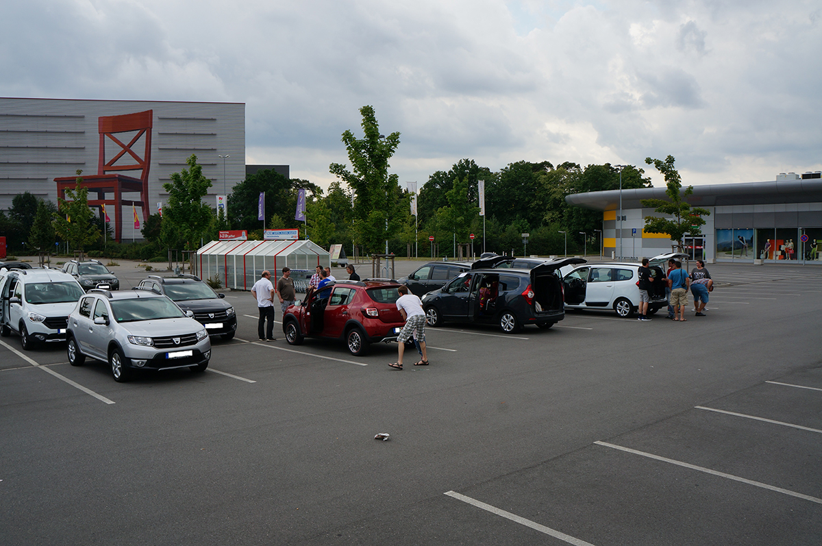 Lodgytreffen Mannheim Parkplatz 3